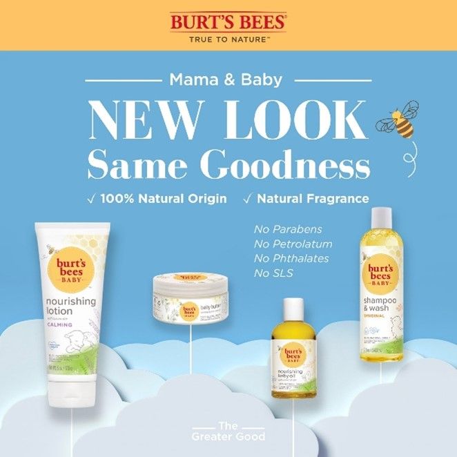 Burt's Bees Mama & Baby ผู้นำผลิตภัณฑ์ธรรมชาติแท้ ดีไซน์ใหม่จากอเมริกา! น่ารักสดใสโดนใจเบบี๋พร้อมคว้า 2 รางวัลใหญ่จากเว็บไซต์ดังแดนผู้ดี Green Parent